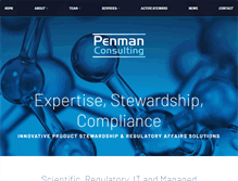 Tablet Screenshot of penmanconsulting.com